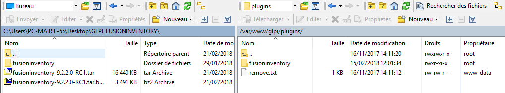 fusioninventory pour glpi 9.2